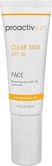 Proactiv Clear Skin Face Sunscreen Moisturizer With SPF 30 - Hydrating SPF Lotion And Sensitive Skin Sunscreen For Oily Skin And Acne-Prone Skin, Oil Free Matte Skincare Sunscreen, 1.5oz