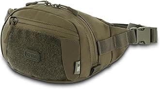 M-Tac Fanny Pack for Men - Belt Bag Companion Waist Pack - Tactical Bag EDC (Ranger Green, Large)