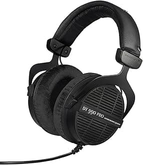 beyerdynamic 713368 250 OHM DT 990 PRO - LIMITED EDITION (Straight Cable) Wired black