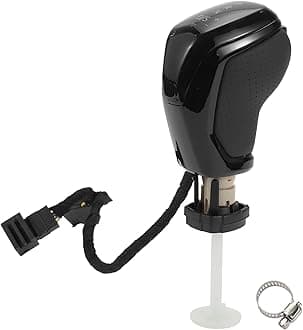 Automatic Gear Shifter Knob for Skoda Octavia MK3 2013-2019 Plastic Faux Leather Automotive Gearbox Stick Shifter Lever Knob Black