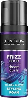 John Frieda Frizz Ease Dream Air Dry Waves Style Foam 5 Ounce 145Ml, Multi, Pack Of 1