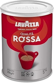 Qualità Rossa Ground Coffee, Medium Roast, 250 G
