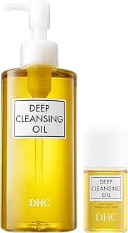 DHC Deep Cleansing Oil, 6.7 fl. oz & Deep Cleansing Oil Travel Size, 1 fl. oz.