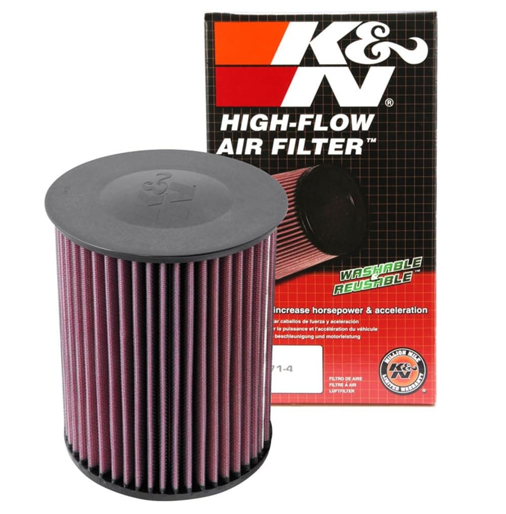 K&N Engine Air Filter: High Performance, Premium, Washable, Replacement Filter: Fits 2007-2019 Ford/Lincoln/Volvo (C-Max, Escape, Grand C-Max, Kuga, Focus, Tourneo, Mkc, V40, V70, C30, S40) E-2993