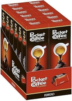 Pocket Coffee 62g (pack of 12)