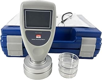 Water Activity Meter Analyzer for Food Like Dried Fruits Vegetables Beef Jerky with Digital LCD Display Measuring Range 0 to 1.0aw