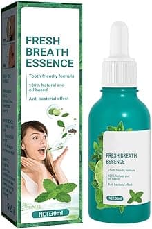 Fresh Breath Breath Freshener Bad Breath Eliminating Bad Mouth Smell Removing Drops Fresh Breath Mouthwash Peppermint Mouth Freshener For Travel 30ml