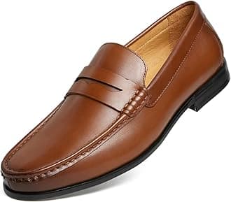 Mens Dress Shoes Slip on Penny Loafers for Men