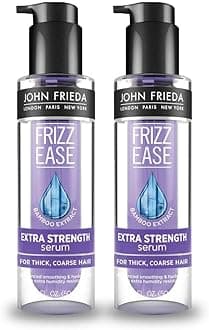 John Frieda Frizz-Ease Extra Strength Hair Serum, 1.69 Fl Oz (Pack of 2)