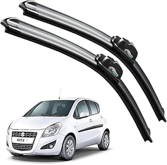 CARNYX Frameless Windshield Wiper Blades, Front Car Wipers Set of 2, Noise-Free, Durable Performance Compatible with (Ritz (2011-2017) (D-22,P-16))