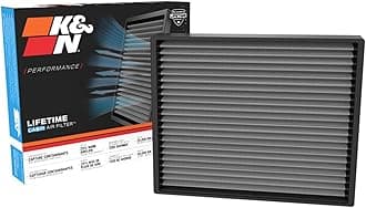 K&N LIFETIME Cabin Air Filter: Premium, Washable, Clean Air for your Cabin: Compatible with 2021-2022 FORD Bronco, VF2078