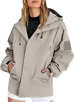 Waterproof Jackets for Women Uk Womens Winter Coats Open Front Coat Long Sleeve Casual Work Office Cropped Blazer Jacket for Ladies Womens Front Tops Jackets Women Uk