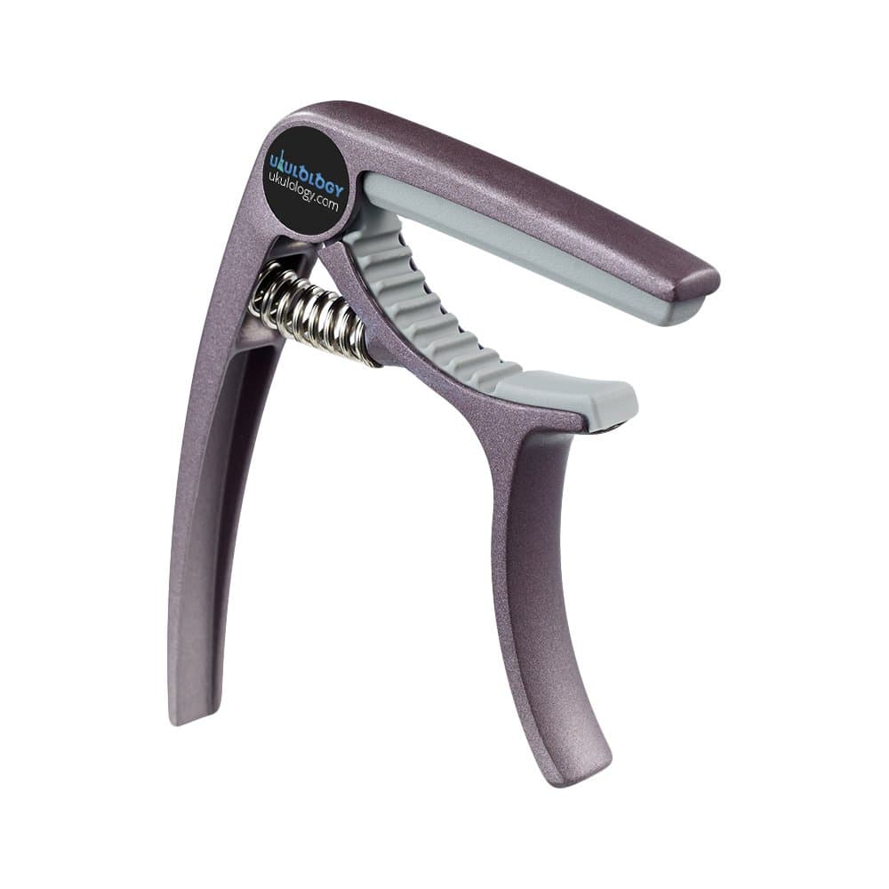 Ukulology: Ukulele Capo (includes Instructions & Capo Chord Chart) (Coffee)