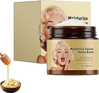 Mirastiq Beef Tallow Face Cream, Organic Beef Tallow for Skin, whipped beef tallow for skin, Tallow Face Moisturizer, Natural Lotion (1PCS, 5 Ounce (Pack of 1))