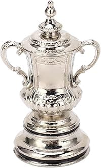 Mini Trophies, Soccer Game Awards Cup Metal Football League for Ornaments Decor Sports Tournaments