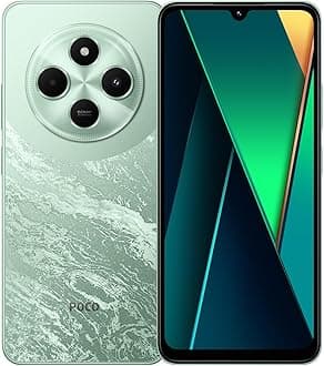 Xiaomi POCO c75 Mobile, Green (8GB Ram+256GB) | Mediatek Helio G81 octacore processor | 6.88" 120Hz display | 50MP AI Dual Camera + 13MP Front camera