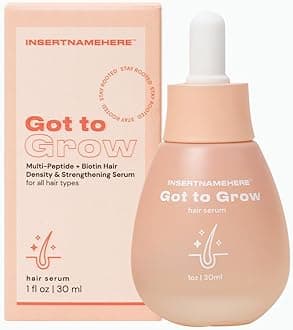 INH Hair Serum | G2G Biotin & Caffeine Scalp Treatment That Supports Natural Hair Growth | Non Comedogenic Follicle Stimulator & Multi-Peptide Serum for Hair Density & Strengthening | 30-Day Supply