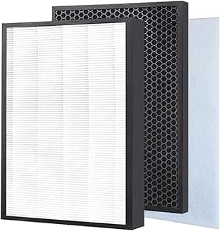 F-ZXKP90Z F-ZXFD70Z Replacement HEPA and Carbon Filter ，Compatible for Panasonic Air Purifier F-VXK70M F-VXK90H F-VXK90M