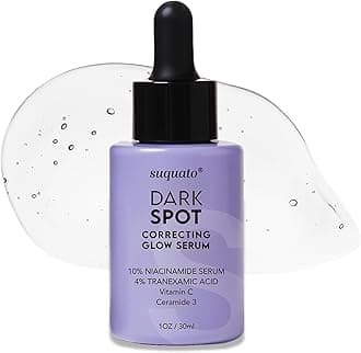 suquato Dark Spot Remover Serum – For Face Hyperpigmentation & Melasma Care – Brightening & Dark Spot Correcting Glow with Tranexamic Acid + Niacinamide + Vitamin C (30ml)