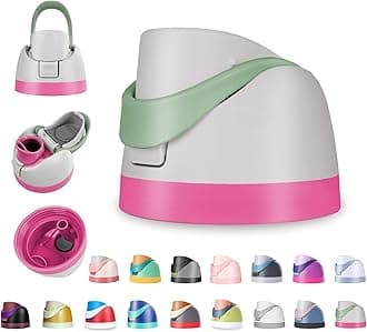 Replacement Lid for Owala Freesip,Compatible with Owala Freesip Water Bottle 16oz 24oz 32oz 40oz,Premium Replacement Accessories for Owala Cap,LeakProof,BPA-Free(Bubblegum Pink)