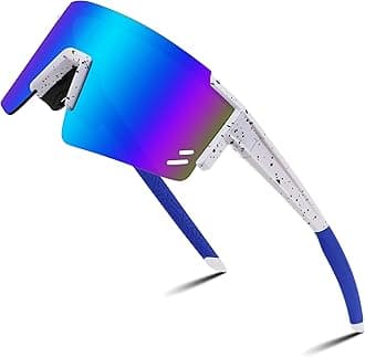 FEISEDY Kids Sunglasses Youth Baseball Sun Glasses, UV400 Sports Teens Cycling Shades for Boys Girls Age 8-16 B0048