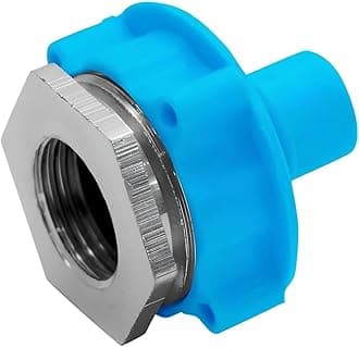 KINIK Washing Machine Tap Bush Adapter Connector for Universal Inlet Hose Pipe-Leak-Proof Blue Tap Connector,Washing Machine Accessory