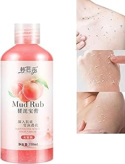 Peach Mud Scrub Exfoliator - Body Scrub (350ML)