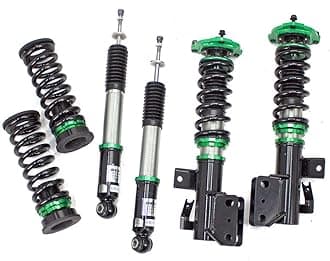 Rev9 R9-HS2-074 compatible with Cadillac ATS RWD 2013-19 Hyper-Street II Coilover Kit w/ 32-Way Damping Force Adjustment Lowering Kit, 32 Damping Level Adjustment, Ride Height Adjustable