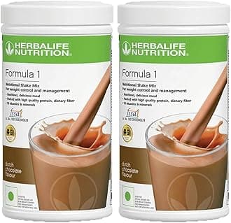 Herbalife Nutrition Formula 1 Nutritional Chocolate Shake (1 Kg) - Pack of 2
