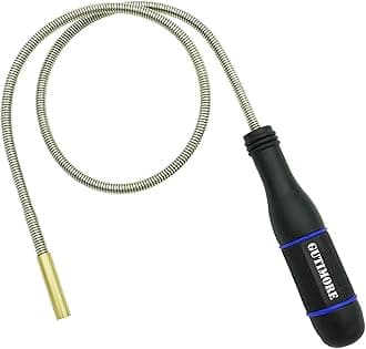 GUTIMORE Flexible Magnetic Pickup Tool, 25" Long Flexible Bend-It Magnet Snake Pickup, Bendable Magnetic Pickup(Blue)…