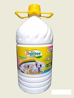 Phenyl 5 ltr White | Surface Disinfectant Floor Cleaner Liquid | Suitable for Hospitals, Homes, School, Hotel, Offices & Commercial Use Remove Dirt, Stains & Germs | Kills 99.9% Germs