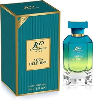 Jean Paul Dupont (JPD) Privé Aqua Delphino - Luxury Perfume for Men and Women - with Citrus, Spicy and Woody notes - Eau de Parfum Unisex 100ml