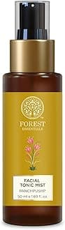 Forest Essentials Facial Tonic Mist with Panchpushp | Hydrating Steam Distilled Ayurvedic Toner with 5 Flowers for Fresh, Dewy Skin | Minimises Pores & Refreshes Skin
