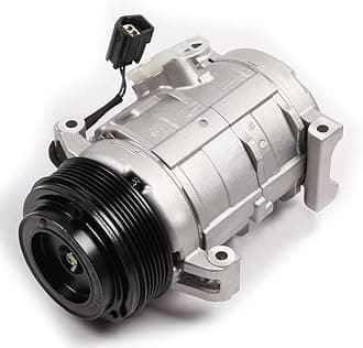 ECCPP AC Compressor 2008-2012 Fit for Buick Enclave for GMC Acadia for Chevrolet Traverse for Saturn Outlook 3.6L AC Compressor with Clutch