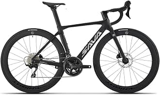 Lightweight Full Carbon Fiber Racing Bike for Adults, with Shimano R7120 24-Speed Shift Set, Epuiped with Carbon Fiber Frame and Wheelset, Hydraulic Oil Disc Brakes