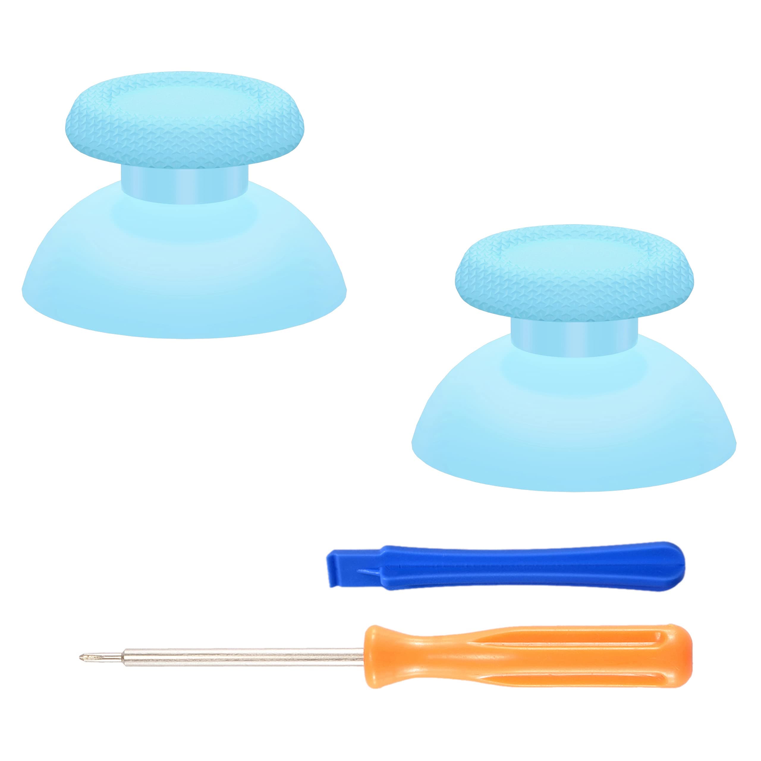 eXtremeRate Custom Joystick for PS5 All Model Controller, Analog Stick for PS4 All Model Controller, Replacement Thumb Stick for PS5 Controller (Haven Blue)