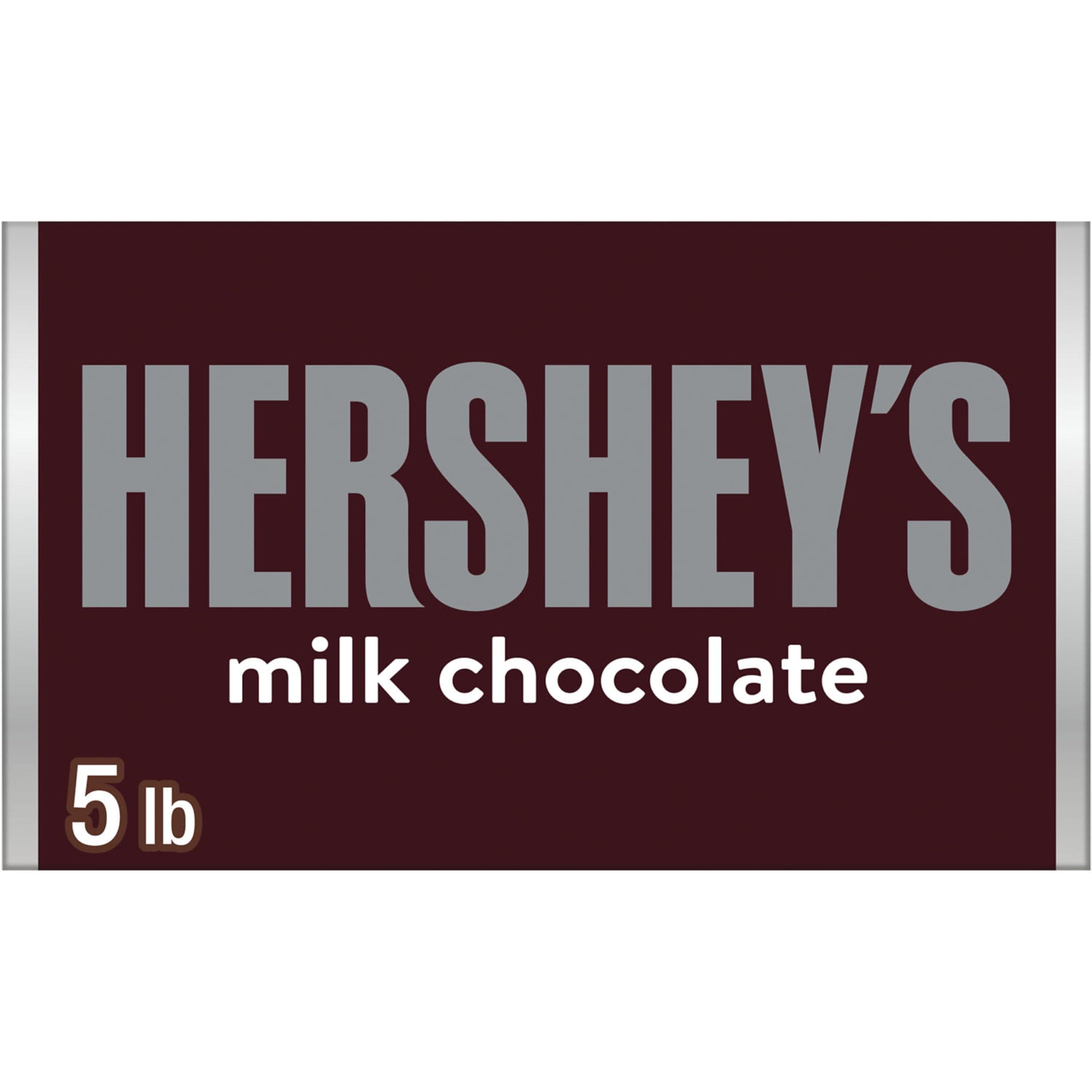 HERSHEY'S Milk Chocolate Candy Bar, 5 lb