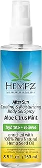 After Sun Cooling Aloe Vera Body Spray, Vegan formula to Soothe and Hydrate Sunburn, 8.5 oz.