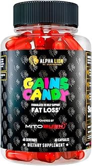 ALPHA LION Gains Candy, Supplement Pills That Support Weight Loss, Appetite S...