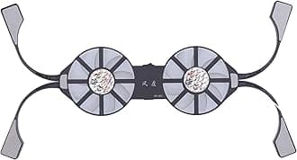 Laptop Cooling Pad, 80x15mm Foldable Laptop Cooler for Home, Heat Sink Gaming Laptop Cooling Fan Stand (Black)
