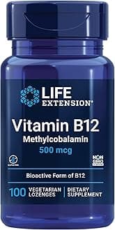 Life Extension B12, 500 Mcg, 100 Dissolving Lozenges
