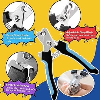 MAIYOUWENG Dog Grooming Hammock Harness for Small Dogs Cat,Dog Grooming Supplies Table,Pet Nail Clipper Trimmer,Cat Hanger Sling for Trimming Clipping Nails- Dogs Hammock Restraint Bag,Claw Care (M)