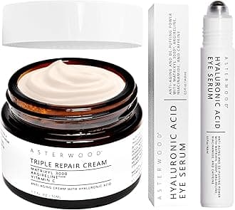 AsterwoodTriple Repair Cream + Hyaluronic Acid Eye Serum