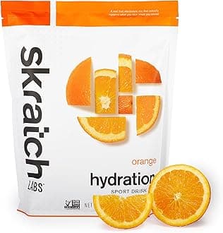 (Oranges, 60 Servings) - SKRATCH LABS Sport Hydration Drink Mix, Oranges (1380ml, 60 servings) - Natural, Electrolyte Powder Developed for Athletes and Sports Performance, Gluten Free, Vegan, Kosher