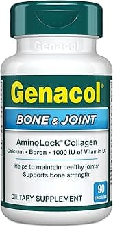 Genacol Bone & Joint – Calcium, Vitamin D3, Boron & Ultra-Hydrolyzed Collagen, Bone & Joint Vitamins, 90 Capsules (30-Day Supply)