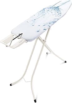 Brabantia Table 110 X 30 cm Steam Iron Rest, Cotton Flower, Steel, Size A