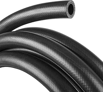 5/8 Inch (16mm) ID Fuel Line Hose 5FT NBR Rubber Push Lock Hose High Pressure 300PSI for Automotive Fuel Systems Engines