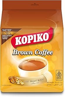 Brown Instant Coffee Mini Bag 10 Sachets x 27.5g