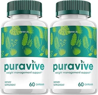(2 Pack) Puravive Advanced Weight Loss Formula, Puravive Capsules, Puravive All Natural Pills Supplement Puravive Total Support Supplement for Men and Women (120 Capsules)