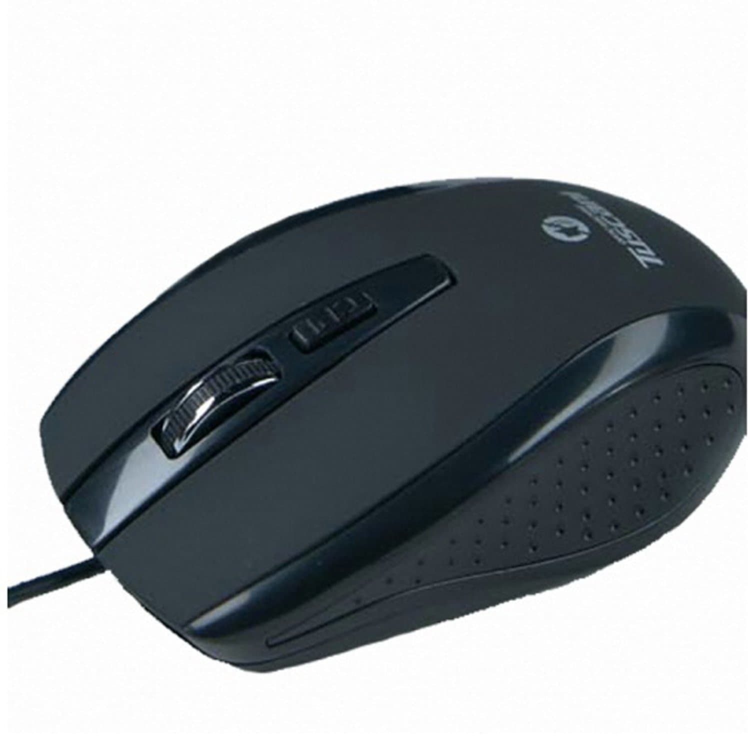 Tuscani Silent Optical USB Mouse Mice for PC Laptop HD-M354s Black